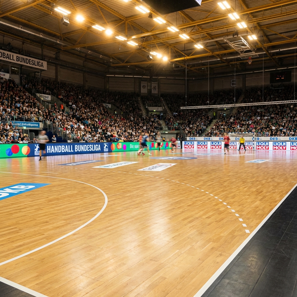 LED Banden in Sporthalle